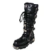 NEW ROCK High Vampire Boot (161-S1) Black Černá 36