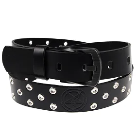 Leather & Steel Fashion Black Ring 100