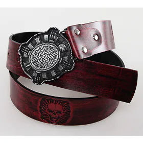Leather & Steel Fashion Red 120