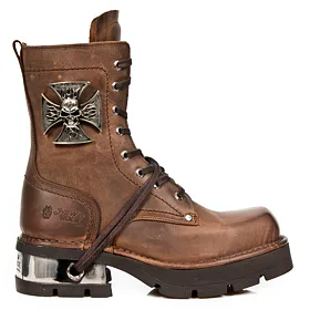 NEW ROCK VENTURE AVIADOR MARRON M3 ACERO ORIF Hnědá 38