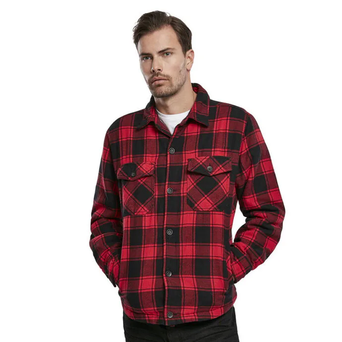 BRANDIT Lumberjacket checked Černá S