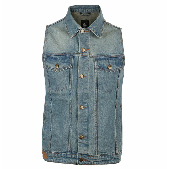 CAPRICORN ROCKWEAR blue without frays Modrá M