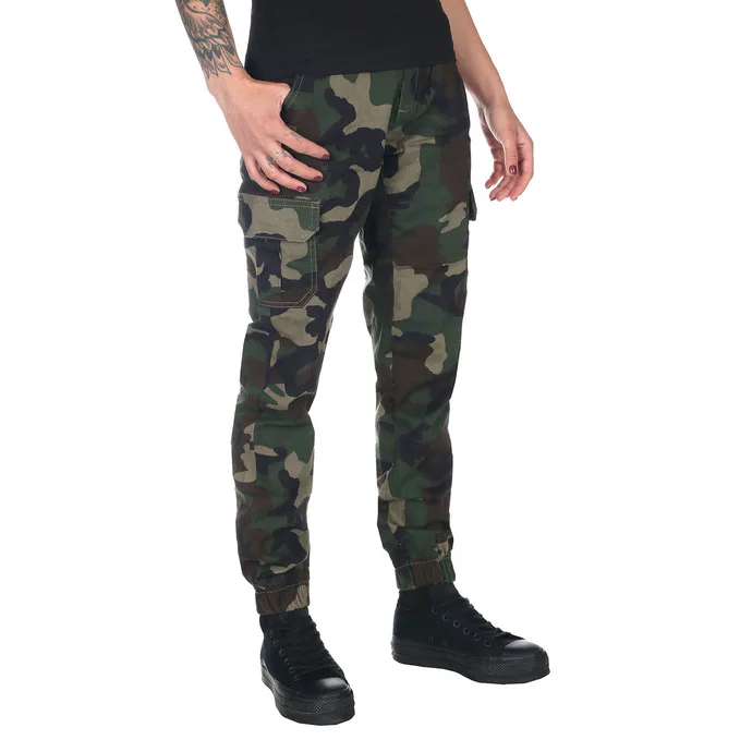 kalhoty plátěné URBAN CLASSICS High Waist 29